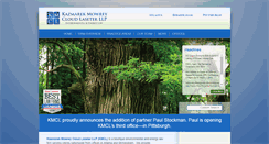 Desktop Screenshot of kmcllaw.com